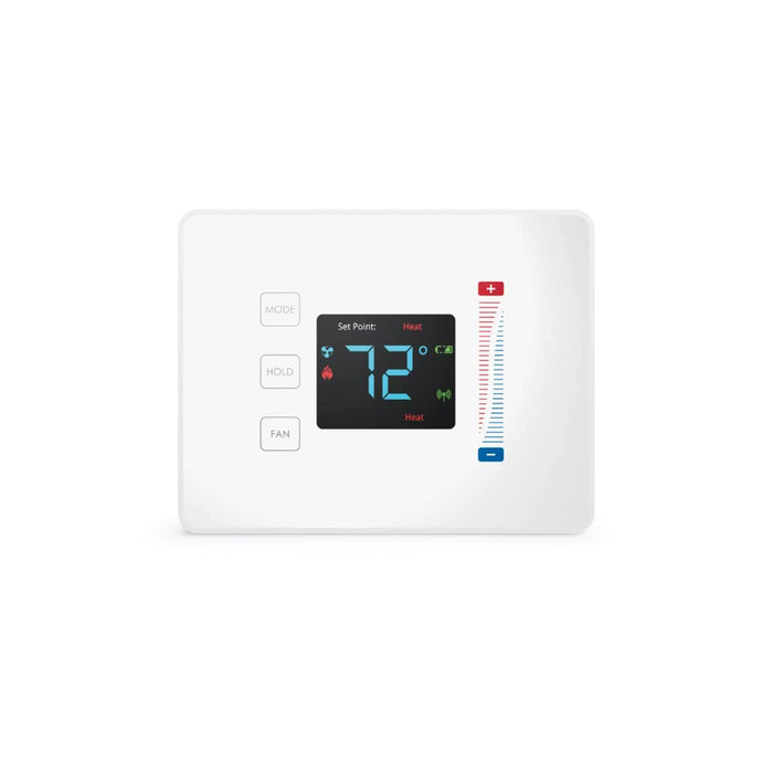 Centralite Pearl Thermostat (Works with SmartThings, Spectrum, Cox, Time Warner Cable, Vera, and ZigBee Platforms), White