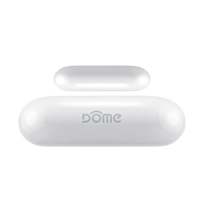 Dome Home Automation Miniature, Z-Wave Plus Door/Window Sensor, Modern, White (DMWD1)