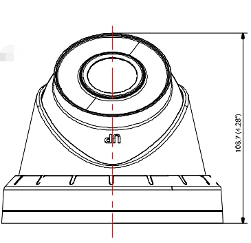 HIKVISION 4MP H.265+ IP Camera Built-in MicroSD Slot