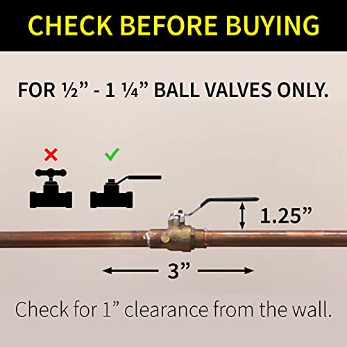 Zooz Z-Wave Long Range 700 Series Titan Water Valve Actuator ZAC36 | Compatible with Z-Box, SmartThings, Works with Ring Alarm