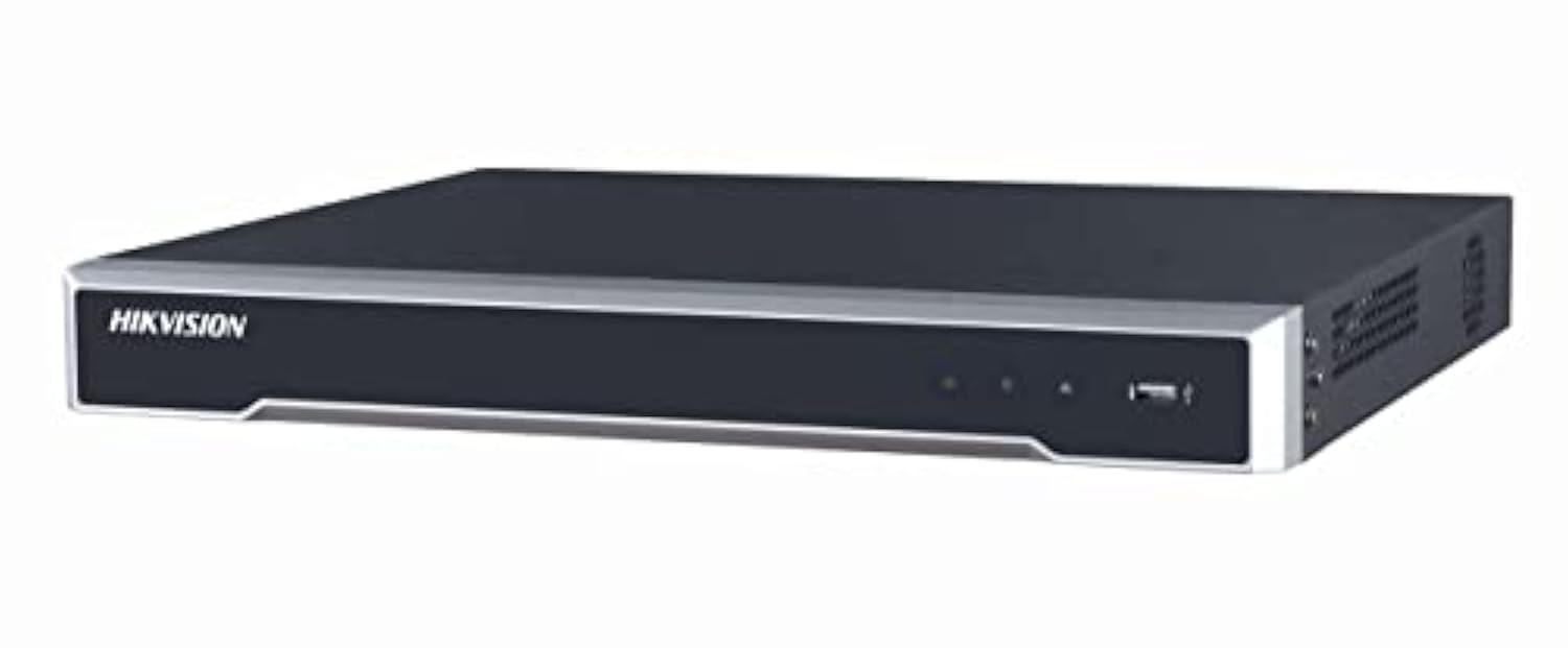 HIKVISION NVR DS-7616NI-K2/16P H.265 16-Channel PoE 4K Network Video Recorder NVR, Embedded Plug & Play