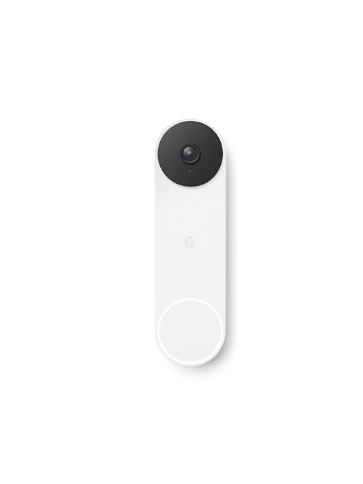 Google Nest Doorbell - Battery - Snow