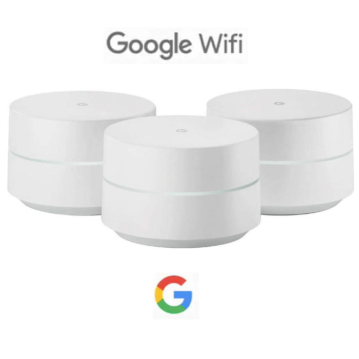 Google Whole Home Mesh Wi-Fi System (set of 3) [US Version]