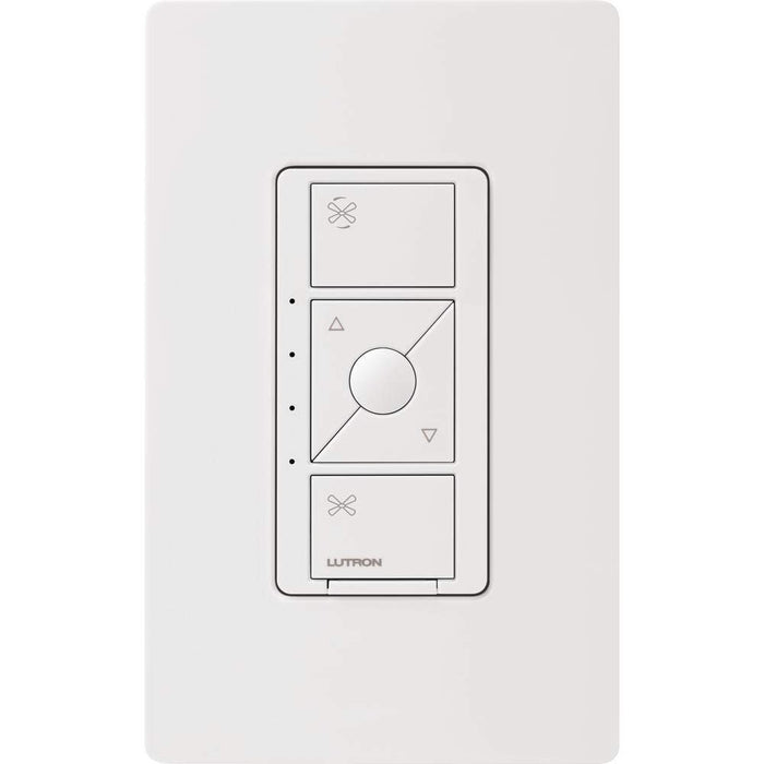 Lutron PD-FSQN-WH Caseta Original Speed Control Switch for Pull Chain Fans, Works w/Alexa, Apple Homekit, Google Home (Hub, 1.5A Single-Pole, Neutral Required, White