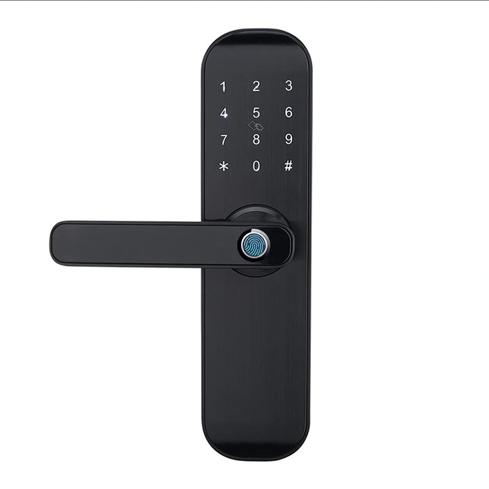 HAIFUAN M20 Bluetooth Digital Lock,Unlock with Card, Code, App (Compatible with Alexa) (Left Hand)