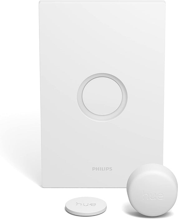 Philips Hue Smart Button for Hue Smart Lights, Smart Light Control, Bluetooth & Zigbee Compatible (Hue Hub Required)