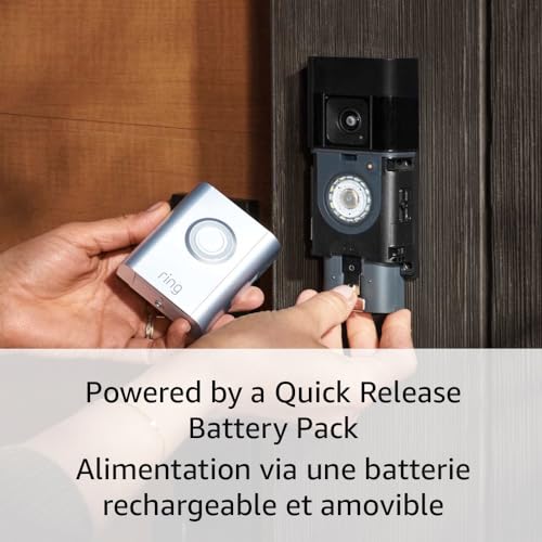 Ring Battery Doorbell Pro | Two-Way Talk with Audio+, 3D Motion Detection, and 1536p HD+ Head-to-Toe Video (2024 release)