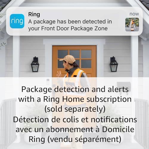 Ring Battery Doorbell Venetian Bronze + Ring Indoor Cam White