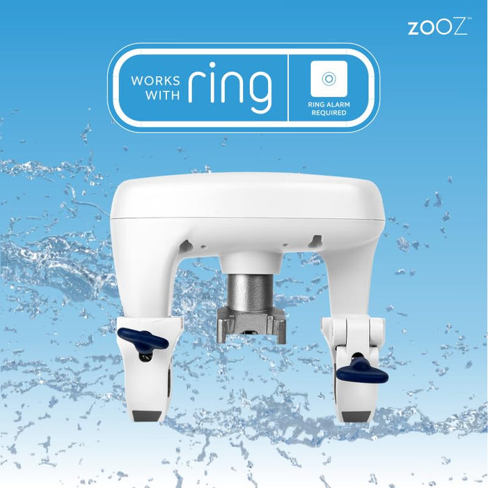 Zooz Z-Wave Long Range 700 Series Titan Water Valve Actuator ZAC36 | Compatible with Z-Box, SmartThings, Works with Ring Alarm