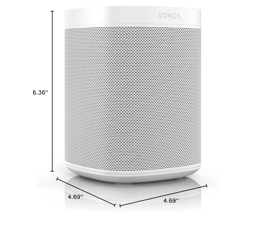 Sonos One SL - The powerful microphone-free speaker for music and more - White