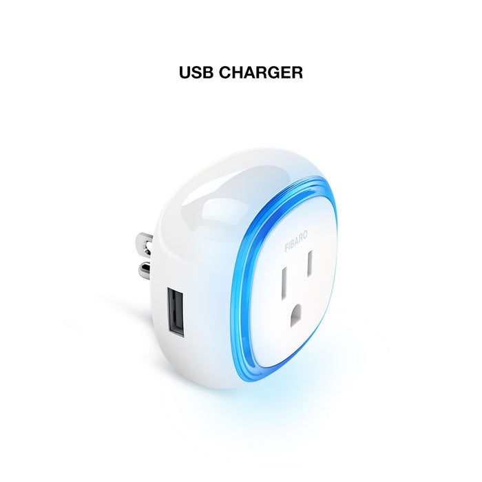 FIBARO Wall Plug with USB Charger Z-Wave Plus Intelligent Socket, FGWPB-121, doesn't Work with HomeKit