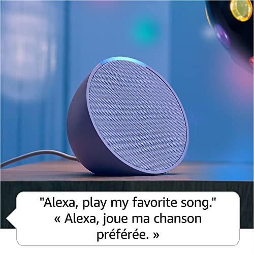 Amazon Echo Pop | Full sound compact smart speaker with Alexa | Glacier White