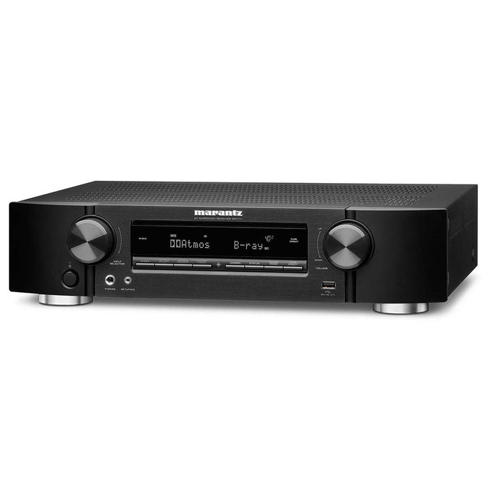 Marantz NR1711 8K Slim 7.2 Channel Ultra HD AV Receiver (2020 Model) – Wi-Fi, Bluetooth, HEOS Built-in, Alexa & Smart Home Automation - 8K Videos & Multi-Room Streaming