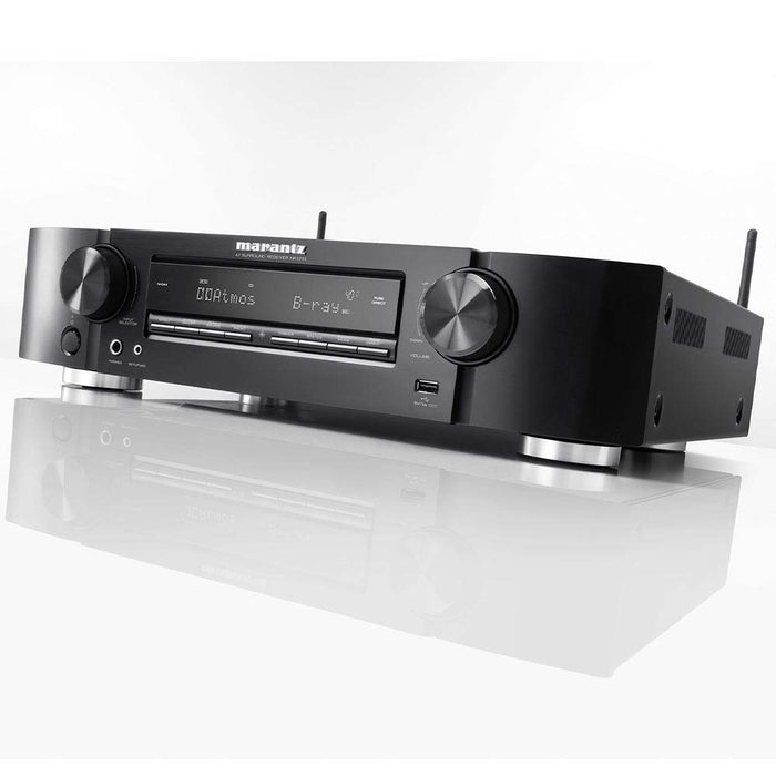 Marantz NR1711 8K Slim 7.2 Channel Ultra HD AV Receiver (2020 Model) – Wi-Fi, Bluetooth, HEOS Built-in, Alexa & Smart Home Automation - 8K Videos & Multi-Room Streaming