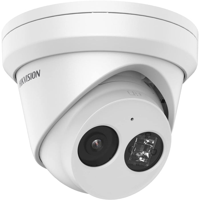 Hikvision DS-2CD2343G2-IU 4MP Outdoor Turret IP Camera 2.8mm Lens, Built-in Mic, H.265+, IP67