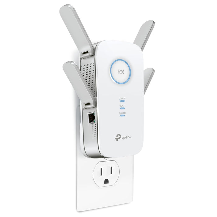 TP-Link AC2600 WiFi Extender (RE650) - Up to 2600Mbps, Dual Band WiFi Range Extender, Internet Booster, Repeater, Gigabit Port, Access Point Mode, 4x4 MU-MIMO