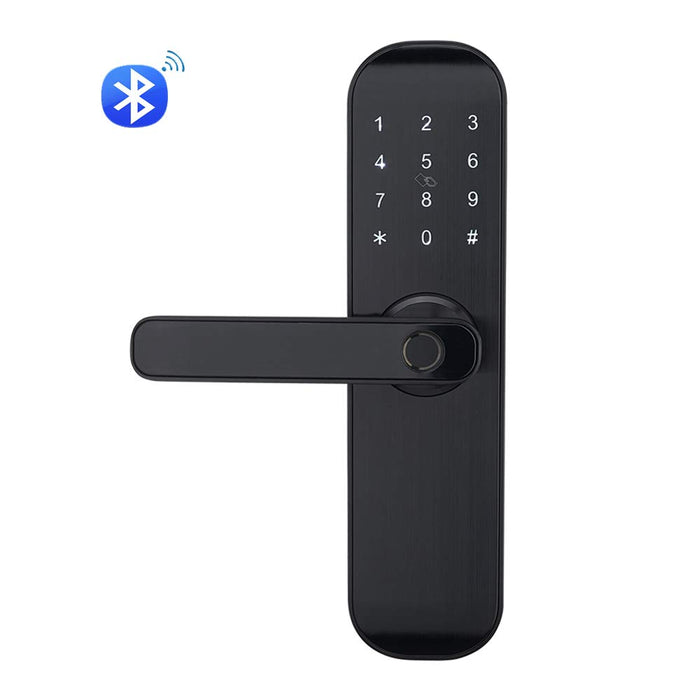 HAIFUAN M20 Bluetooth Digital Lock,Unlock with Card, Code, App (Compatible with Alexa) (Left Hand)