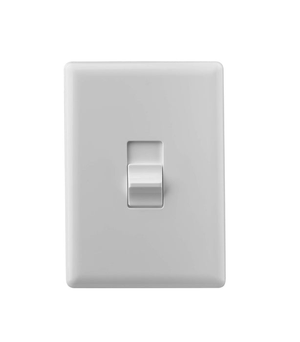 Home Automation Lighting, ZWAVE Plus Smart Switch by Ecolink (New, in Retail Packaging) - Lighting Switch Control, White Single Toggle Style Light Switch Design (PN - STLS2-ZWAVE5)