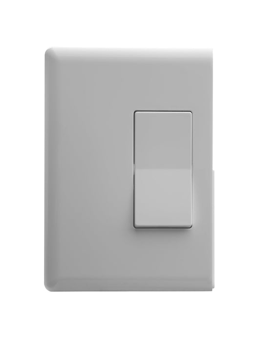 Home Automation Lighting, ZWAVE Plus Smart Switch by Ecolink (NEW, in Retail packaging) - Lighting Control, White Dual Rocker Style Light Switch Design (PN - DDLS2-ZWAVE5)