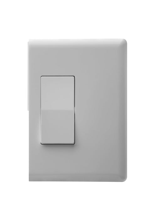 Home Automation Lighting, ZWAVE Plus Smart Switch by Ecolink (NEW, in Retail packaging) - Lighting Control, White Dual Rocker Style Light Switch Design (PN - DDLS2-ZWAVE5)