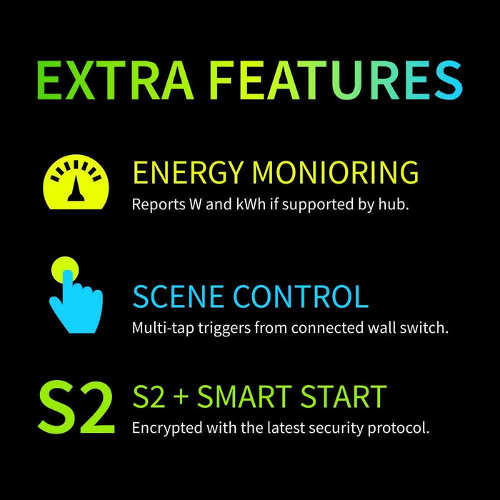 Zooz Z-Wave Plus S2 12/24 V DC RGBW Dimmer ZEN31 for LED Strips and DC Lighting, Work as a Network Repeater (Z-Wave Hub Required)