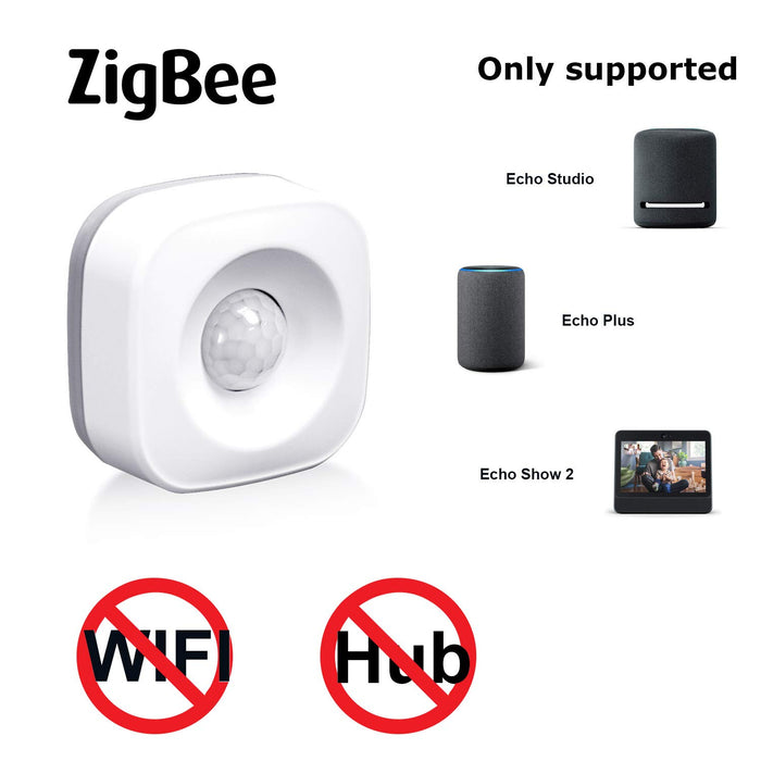 AGSHOME ZIGBEE Motion Sensor for Echo Plus Echo Studio & Echo Show 2nd Generation