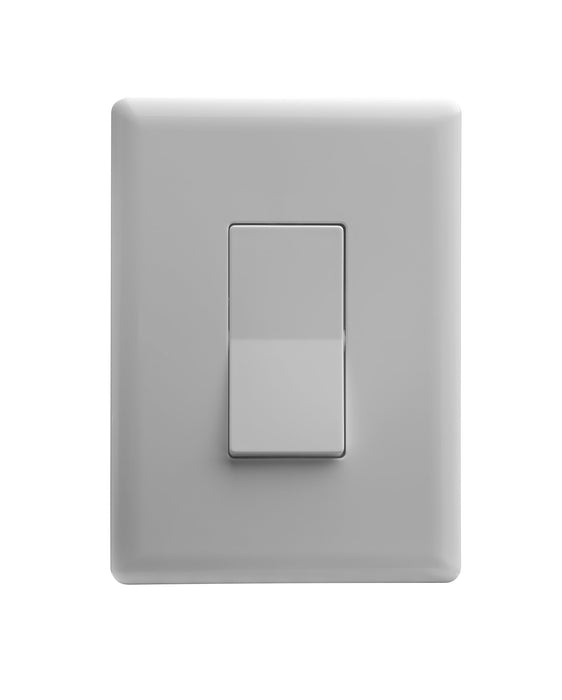 Home Automation Lighting, ZWAVE Plus Smart Switch by Ecolink (New, in Retail Packaging) - Lighting Control, White Single Rocker Style Light Switch Design (PN - SDLS2-ZWAVE5)