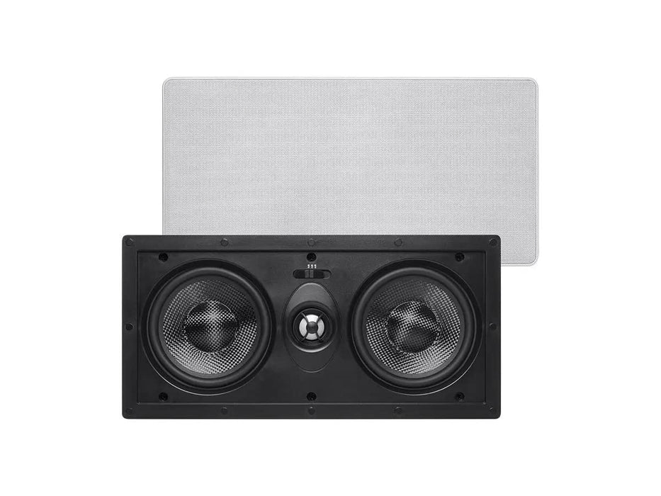 Monoprice Alpha 6.5in in-Ceiling Speakers (Pair) | in-Wall Center Channel Speaker (Single)