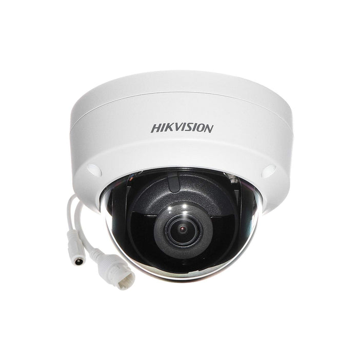 Hikvision DS-2CD2143G0-I New H.265+ 4MP IP Vandal Dome EXIR Fixed 2.8mm Lens True WDR Network Camera, English Version [Replacement Model for DS-2CD2142FWD-I]