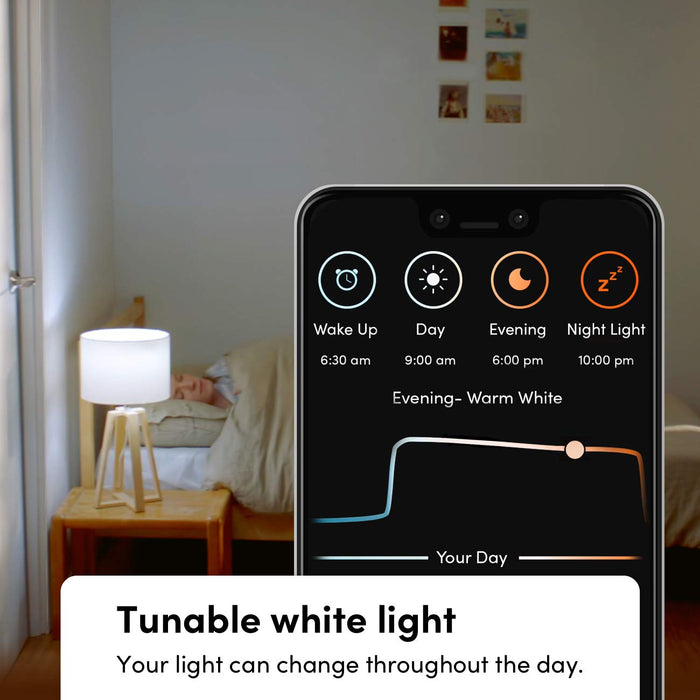 LIFX Candle White to Warm E12, 480 lumens, Wi-Fi Double-Diffuser Smart LED Light Bulb, Tunable White, Dimmable, No Bridge Required, Compatible with Alexa, Hey Google, Apple HomeKit.