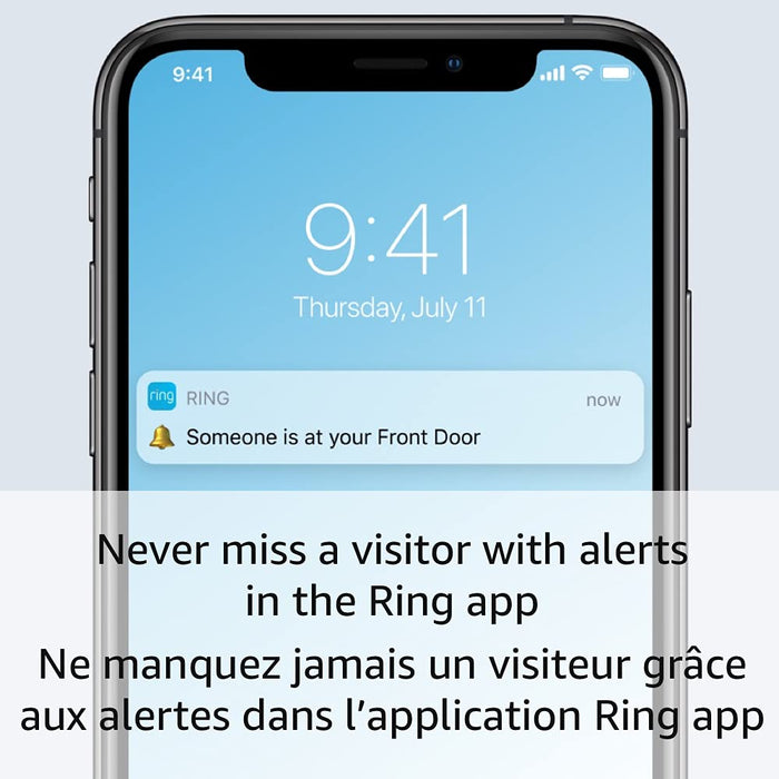 Ring Wired Doorbell Plus (Video Doorbell Pro) – Upgraded, with added security features and a sleek design (existing doorbell wiring required)