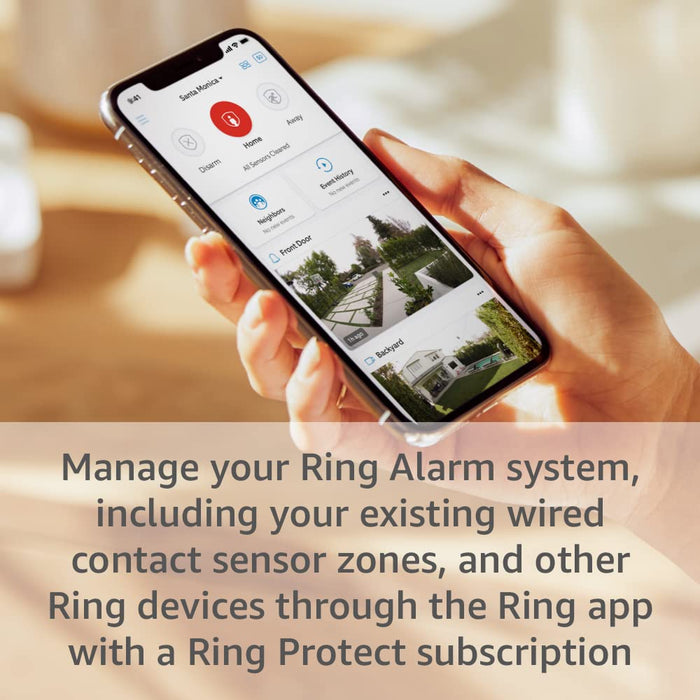 Ring Retrofit Alarm Kit - existing wired security system and Ring Alarm required, professional installation recommended