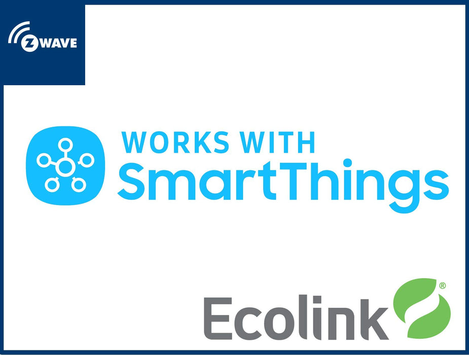 Home Automation Lighting, ZWAVE Plus Smart Switch by Ecolink (NEW, in Retail packaging) - Lighting Control, White Dual Rocker Style Light Switch Design (PN - DDLS2-ZWAVE5)