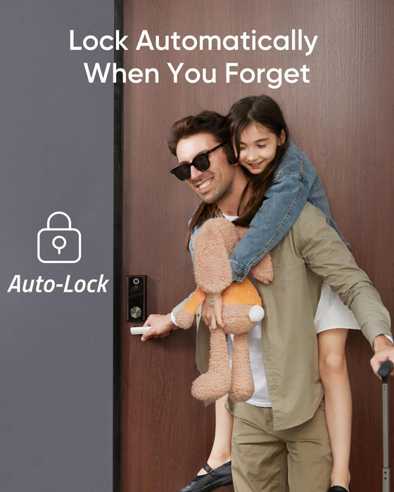 eufy Security Smart Lock S230 - Keyless Fingerprint Lock with Wi-Fi, Remote Access, IP65 Weatherproof, BHMA Certified (E130 Updated Version)