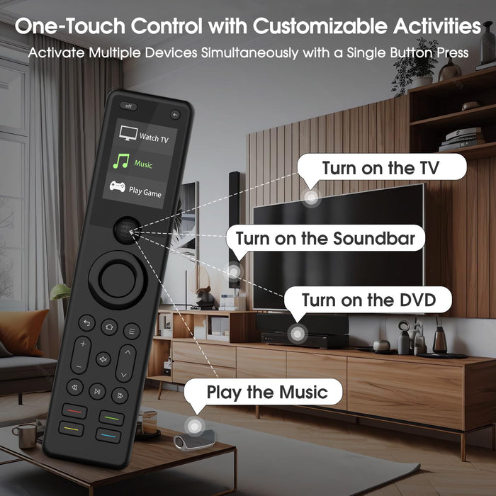 SofaBaton X1S Universal Remote with Hub, Universal Remote Control with One Touch Activities, Customize SofaBaton APP, Compatible with 60 Devices, Works with Alexa Google Assistant, Raise to Wake