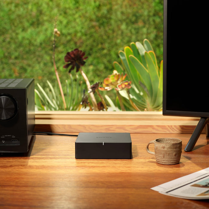 Sonos Port - The Versatile Streaming Component for Your Stereo or Receiver - Black