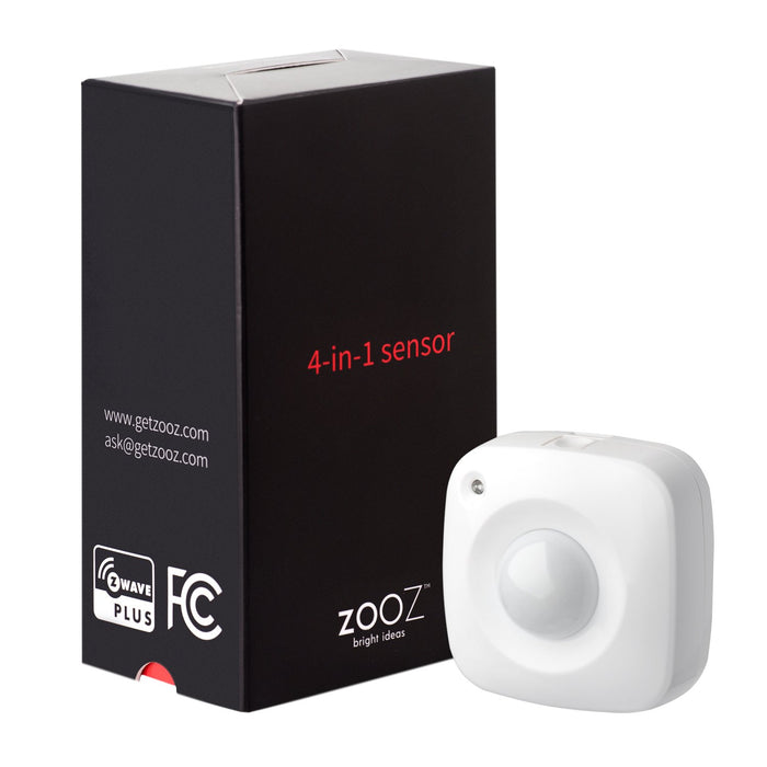 Zooz 700 Series Z-Wave Plus 4-in-1 Sensor ZSE40 (Motion/Light/Temperature/Humidity)