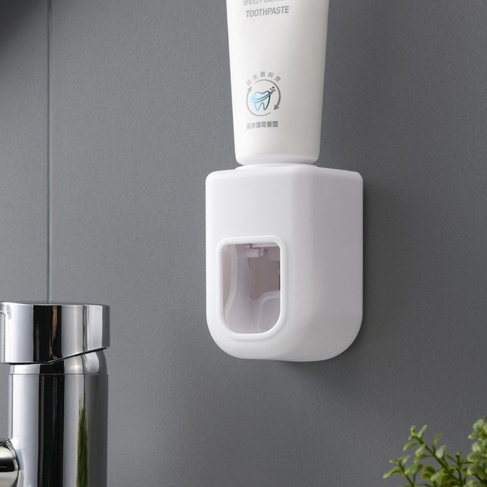 Creative Wall Mount Automatic Toothpaste Dispenser Bathroom