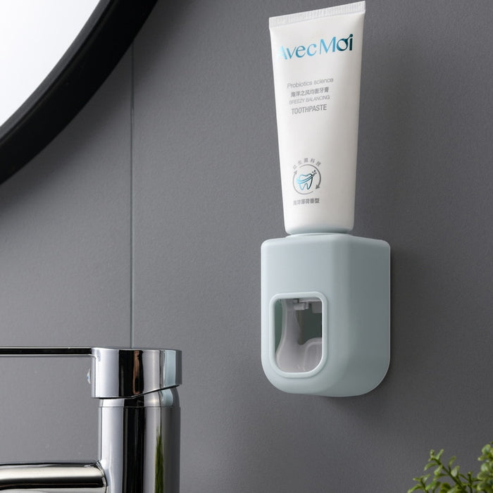 Creative Wall Mount Automatic Toothpaste Dispenser Bathroom
