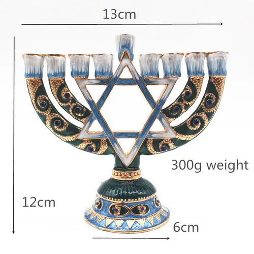 Religious Activities Menorah Home Decorations Candle Holder Israel