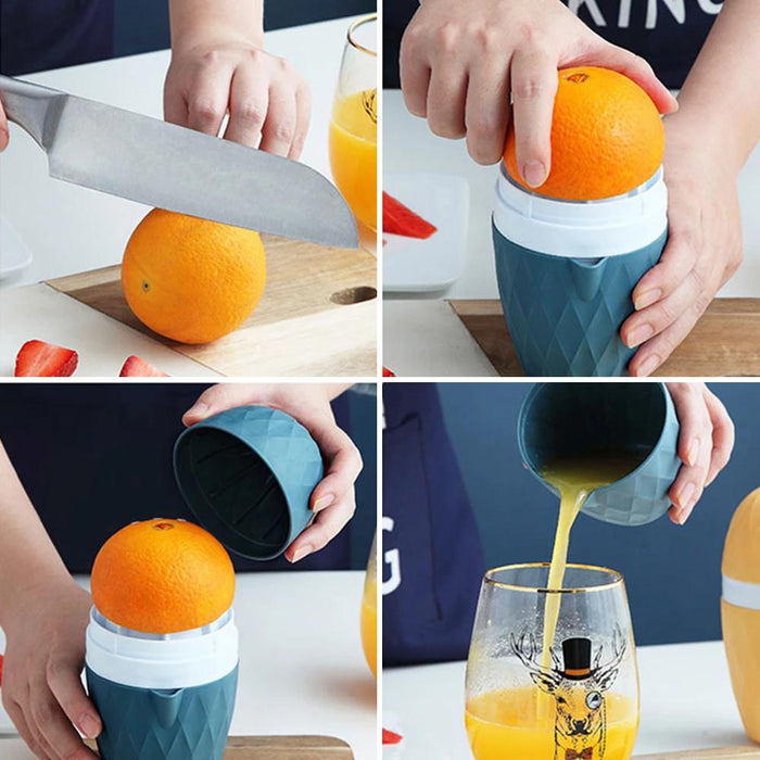 Portable Citrus Juicer Machine Kitchen Manual Orange Juicer Mini