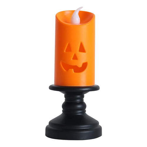 2023 Halloween LED Candle Light 6pcs Pumpkin Candle Holder Props Party