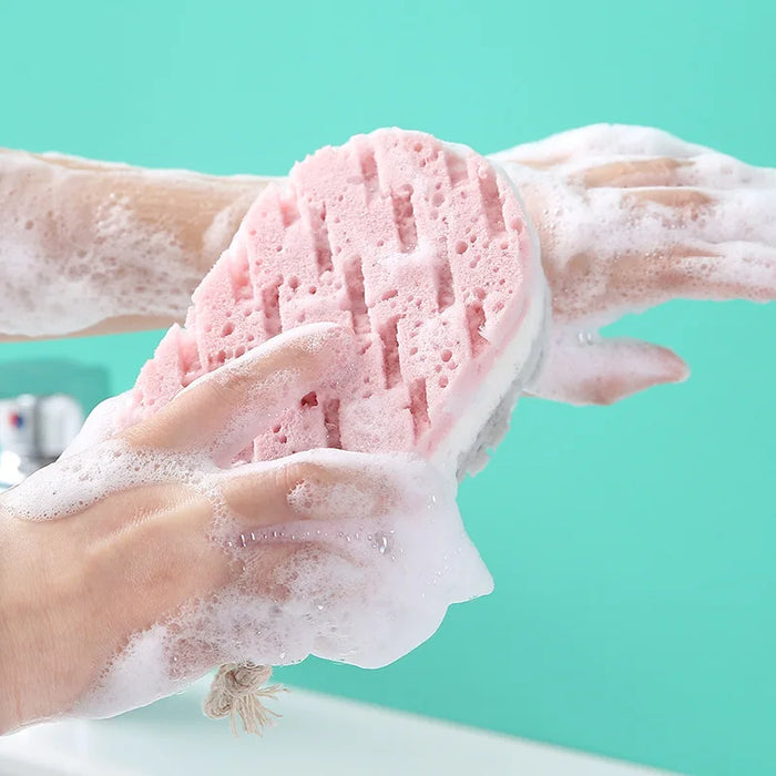 New Sponge Bath Ball Shower Rub For Whole Body Exfoliation Massage