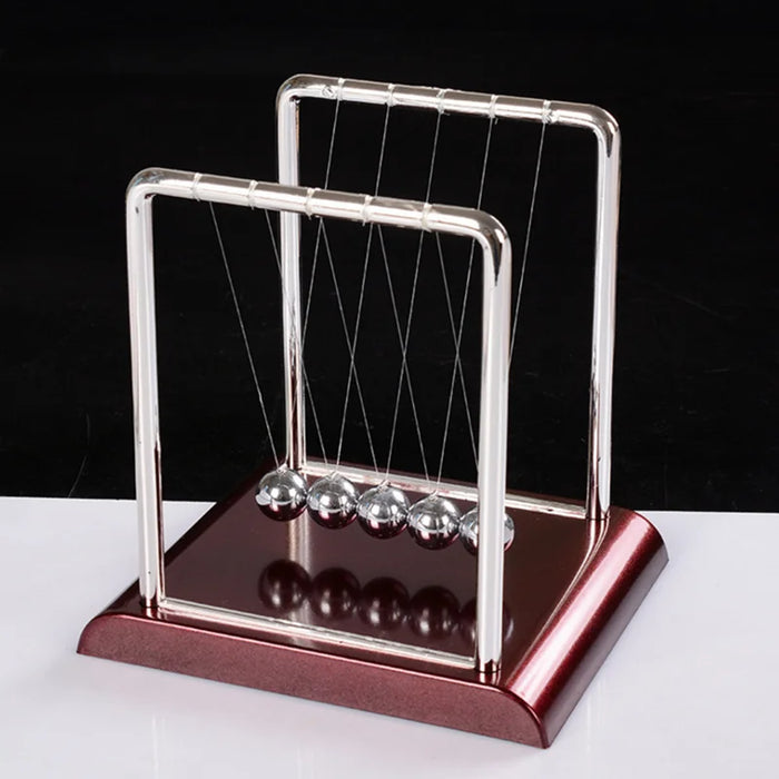 Newton Pendulum Cradle Balance Steel Balls School Teaching Supplies